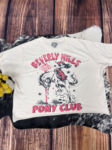 Beverly Hills Pony Club Tee