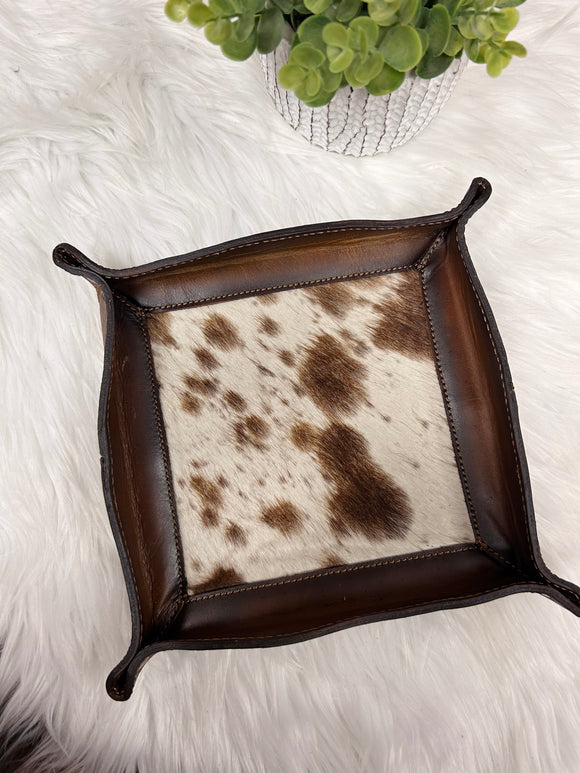 Leather Jewelry Tray