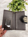Tooled Button Click Wallet