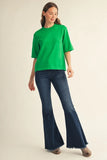 Aniah Solid Sweater Top