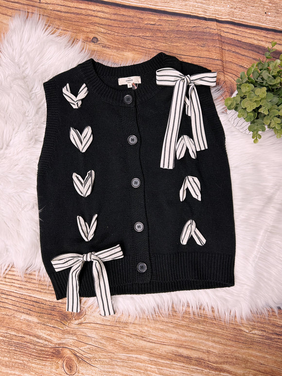 Brinlee Bow Sweater Vest