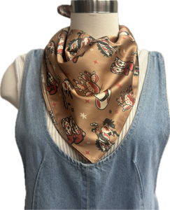 Small Cowgirls Club Wild Rag/Scarf