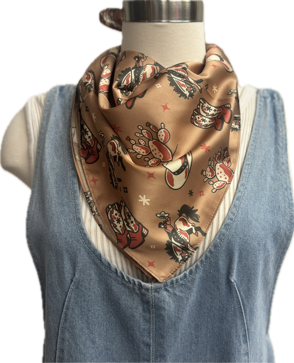 Small Cowgirls Club Wild Rag/Scarf