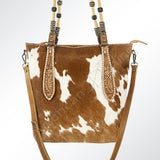 Mary Cowhide & Leather Tote