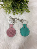 Western Style Patch Keychain