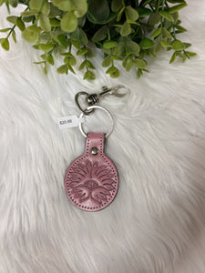 Western Style Patch Keychain