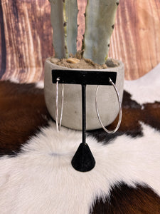 Sterling Silver XL Hoops