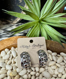 Ball Hoop Earrings