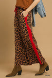 Emily Leopard Wide Leg Pants