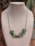 Chunky Turquoise Stone Necklace