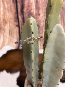 Horseshoe Hooked Bracelet