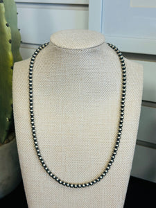 5MM Navajo Pearl Necklace