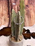Silver Rope Twist Bracelet