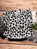 Sydnie Ruffle Dot Top