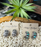 Ball Hoop Earrings