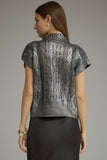 Loraine Solid Metallic Top