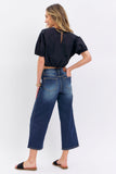 Judy Blue Karli Cropped Jeans-Curvy