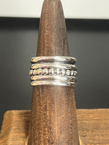 Sterling Silver Spinner Ring