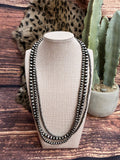 Faux Mixed Pearl Necklace Stack