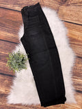 Sierra High Rise Crop Barrel Jeans