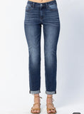 Judy Blue Cuffed Slim Fit Jean