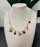 Western Cowgirl Charm Necklace
