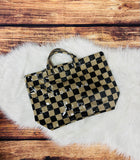 Checkered Tote Bag