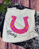Lucky Horseshoe Tee