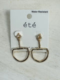 Large Horse Bit Earrings