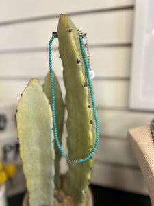 Emma Turquoise Beaded Necklace