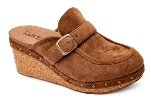 Corkys Just Precious-Tobacco Suede