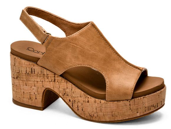 Miss Carley Corky Heel-Camel