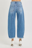 Raine High Rise Crop Mild Barrel Jeans