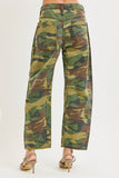 Sydney Slouchy Crop Barrel Camo Pants