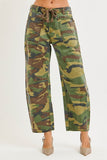 Sydney Slouchy Crop Barrel Camo Pants