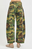 Sydney Slouchy Crop Barrel Camo Pants