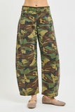 Sydney Slouchy Crop Barrel Camo Pants