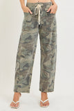 Cooper Slouchy Crop Barrel Camo Pants