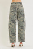 Cooper Slouchy Crop Barrel Camo Pants