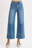 Risen Jayden Mid/Rise Crop Jeans-Medium