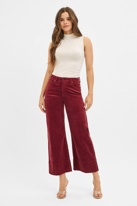 Risen H/R Crop Corduroy Pants