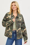 Hadleigh Oversized Camo Jacket