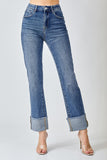 Risen Kirsten HR Cuffed Jeans