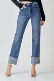 Risen Kirsten HR Cuffed Jeans