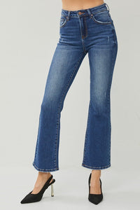 Risen Devon  H/R Ankle Flare Jeans