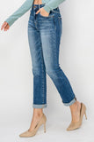 Risen Arabella High Rise Straight Jeans