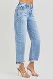 Raegan Risen Barrel Cuffed Jeans