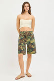 Risen Kourtney Camo Bermuda Shorts