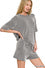 Corded Rib Short Sleeve Tee & Short Pants Set