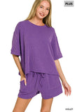 Rib Short Set Curvy